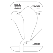 Handi Quilter Accessories - Ruler - Jade Wreath 11.5" x 2"